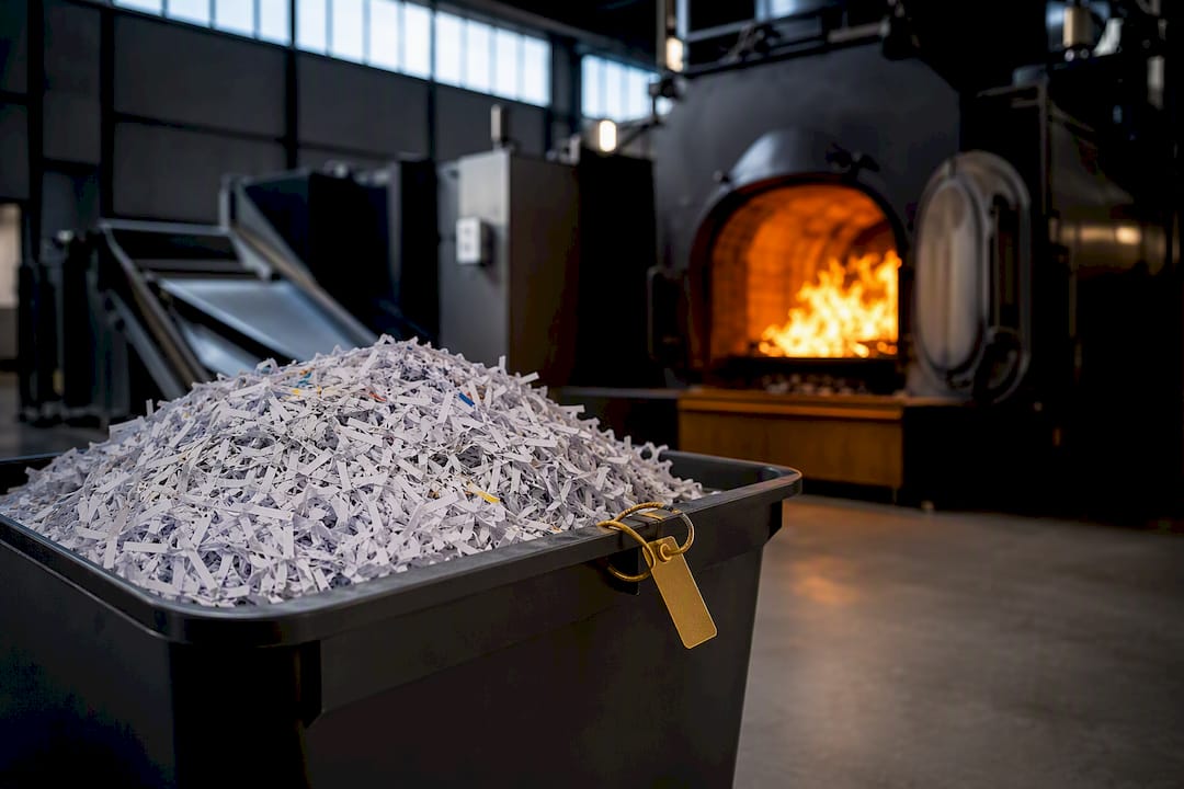 1789387988702_Shredded-documents-and-controlled-incineration-facility Shredded documents and controlled incineration facility